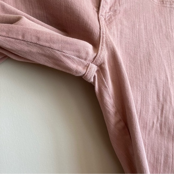 Pistola Pink Denim Cropped Skinny Jean With Side Zip Bottom 28 - Picture 3 of 14